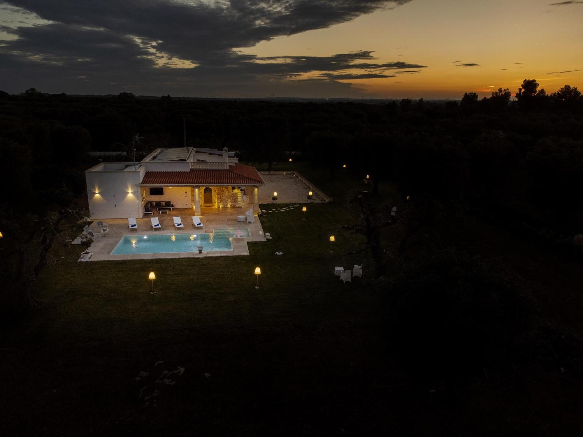 La Carezza Del Sole - Private Villa Francavilla Fontana Exterior photo